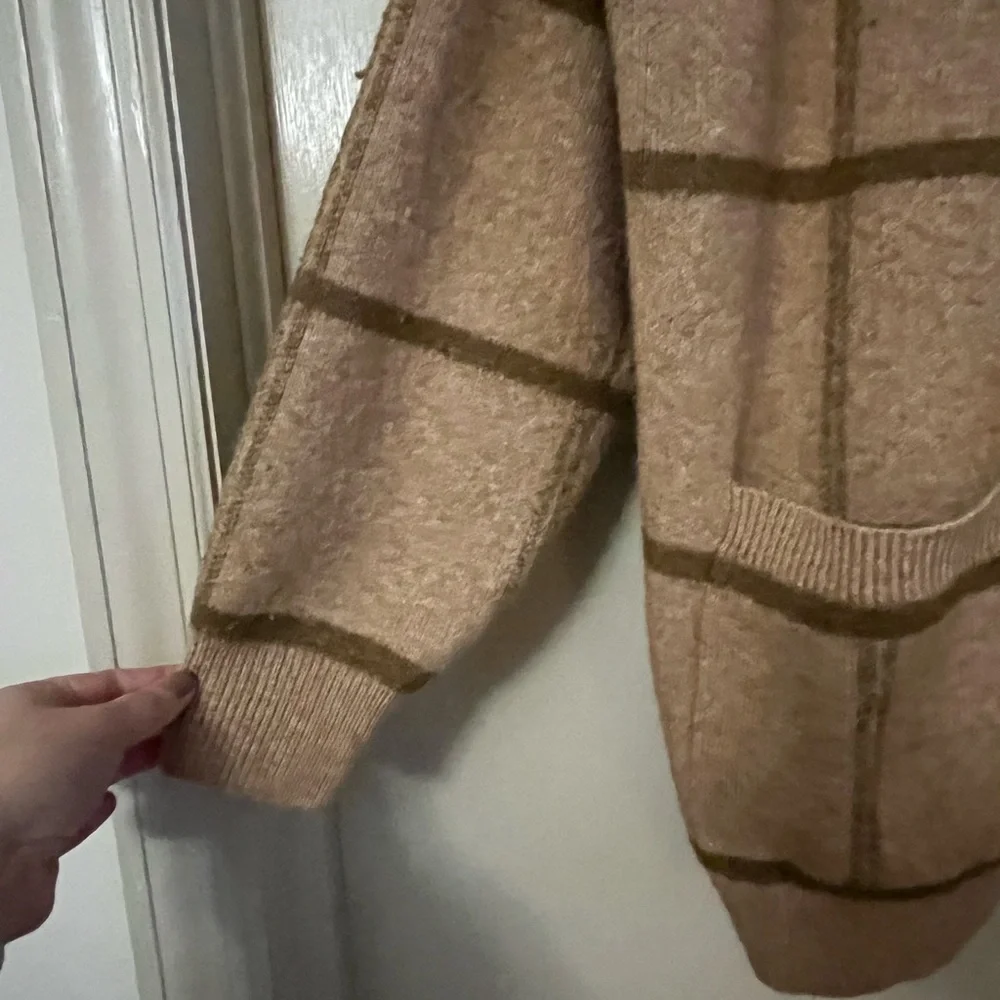 a new day Tan and Brown Women's Cardigan - Picture 3 of 3